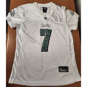 Reebok NFL Women's LARGE white Jersey Michael Vick  #7 Eagles